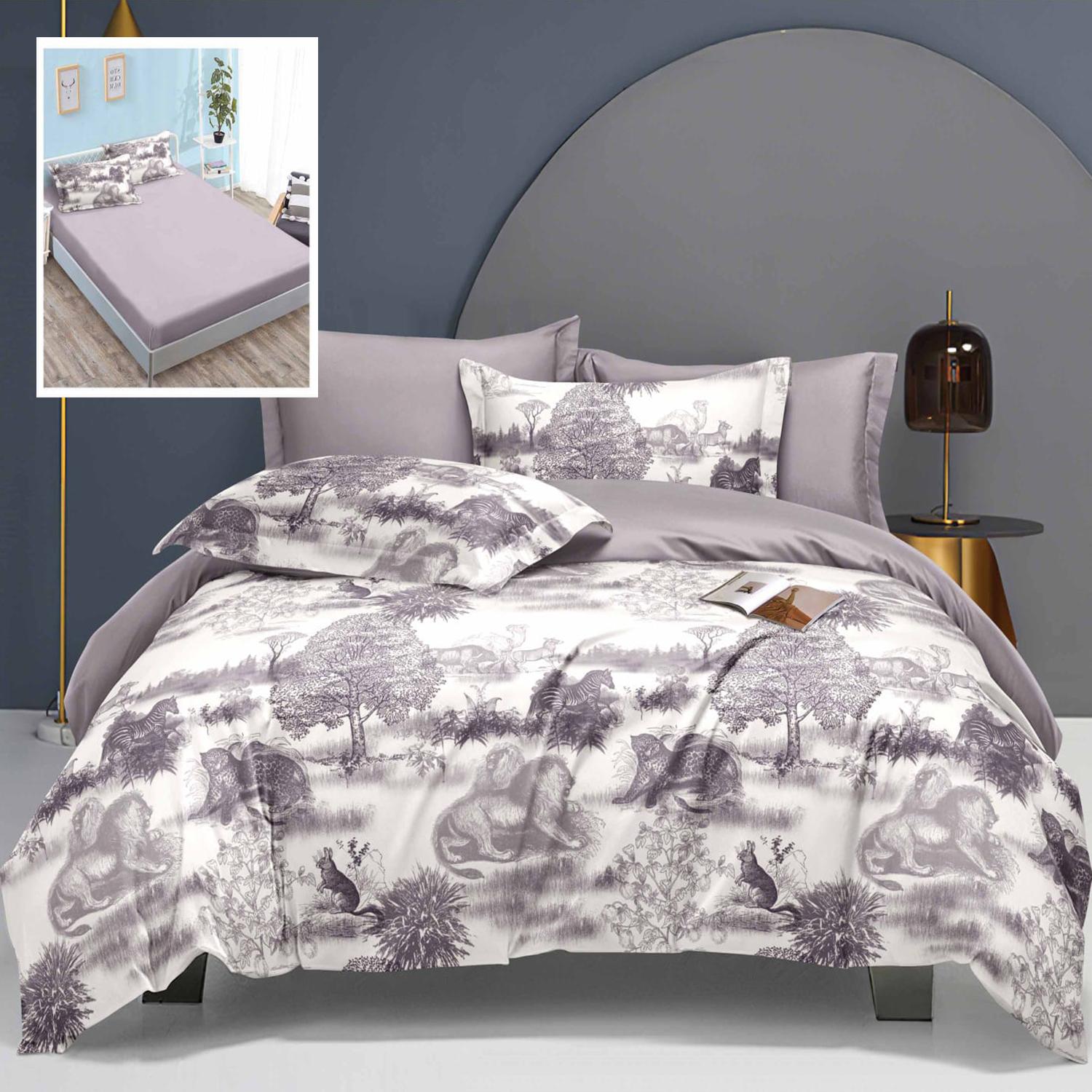 LENJERIE DE PAT ELEGANCE 6 PIESE CU HUSĂ (LEH10)